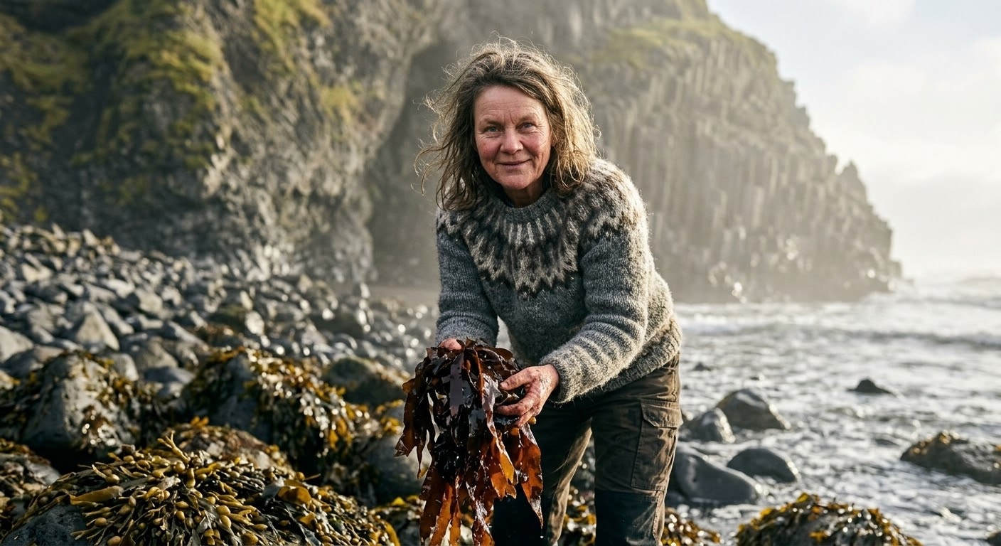 ColdOcean founder on the Icelandic coast